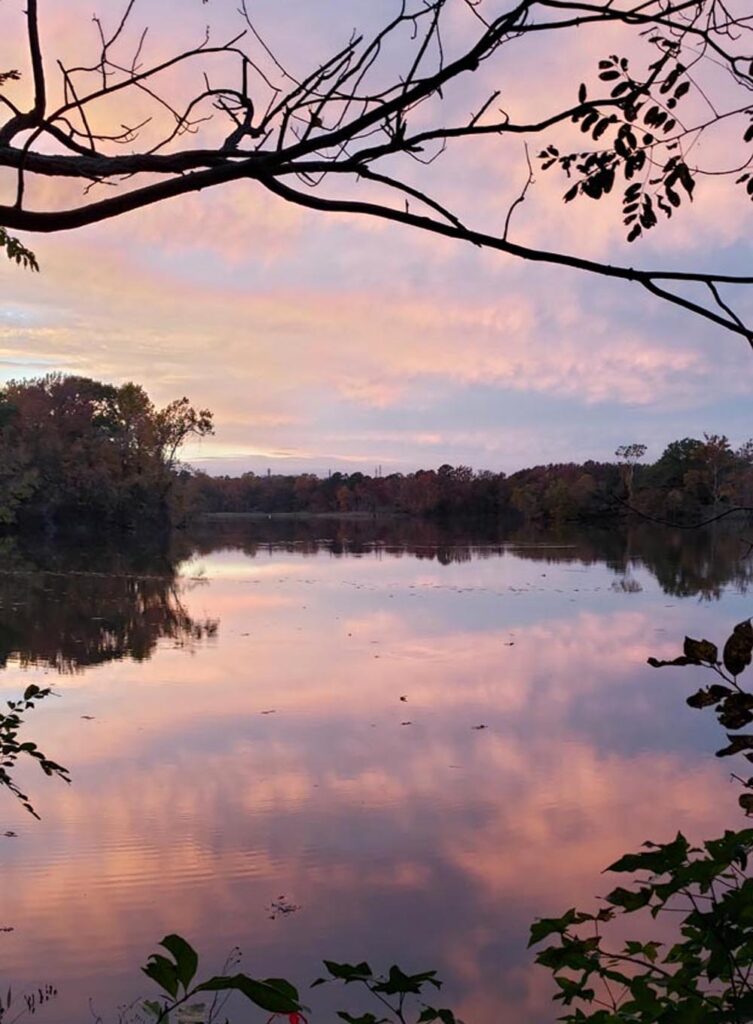 Sunset James River